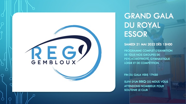 Venez nombreux au grand Gala du club!